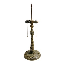 RWS Metals Tiffany Lamp Base-DRAGONFLY Design-Replace