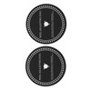 2Pcs Nab HUB Adapter Spacer 82mm Diameter Replacement Silicone Reel