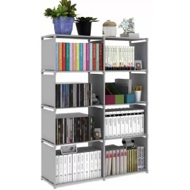 Homheal Librero Y Mueble Organizador Cubos Multiuso Ahorra Espacio