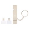 Whistle USB Flash Drives Aluminum Alloy Outdoor Waterproof USB Flash