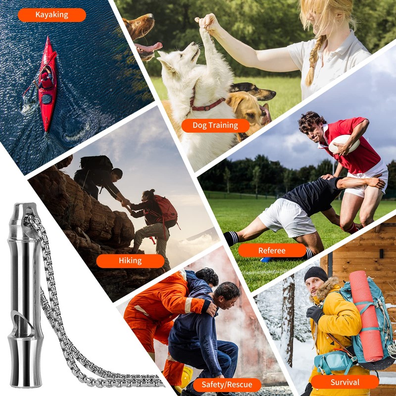 Dantoel Emergency Whistle (Silver 1)