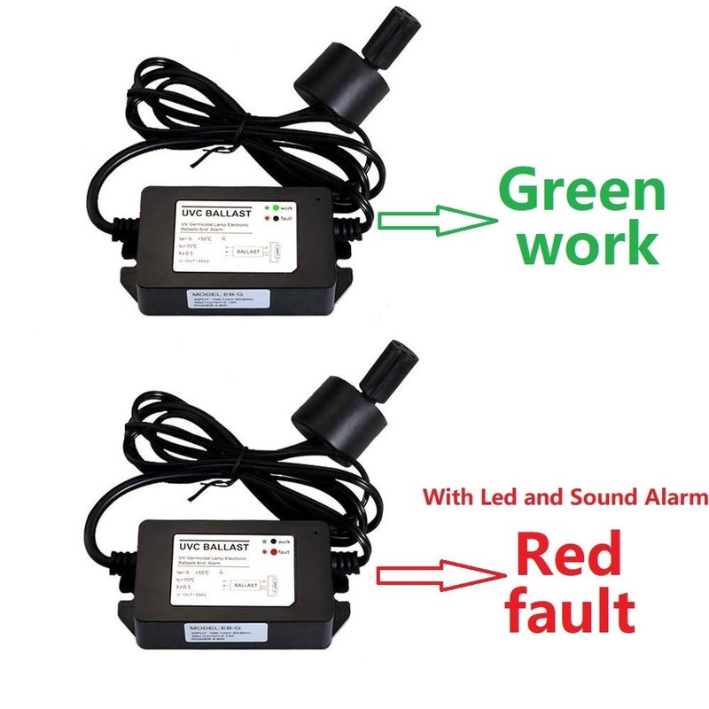 Realgoal Replacement 40W-55W Electrical Ballast for T5 Single 4 pins
