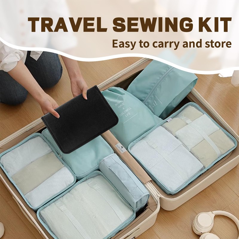 Kit da cucito con accessori,kit da cucito professionale grande da