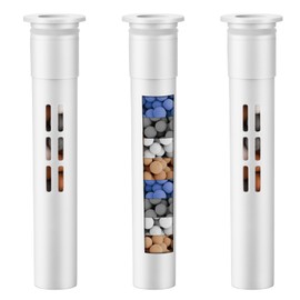 Briout Shower Filter Replacement for Handheld Shower Head, Set of 3 Multi Stage Shower Water Filter for Hard Water, Help for Improves Skin and Hair Healthy