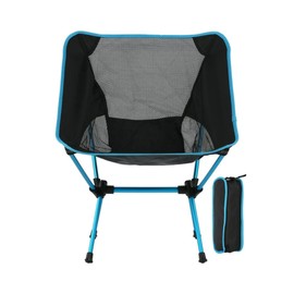 T CACHE Backpacking Chair, Compact Camping Chair, Lightweight Camping Chair, Stable Hiking Chair with Anti-Slip Feet, Easy Setup for Outdoors