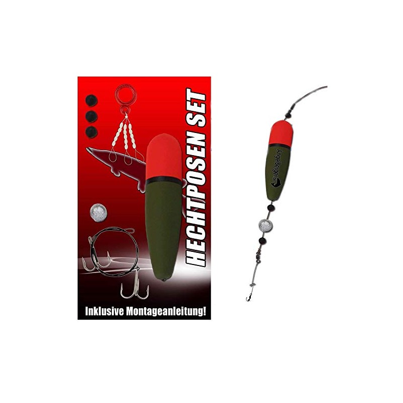 Berger Pike Float Kit Fishing Bait Fish Set Bait FIS