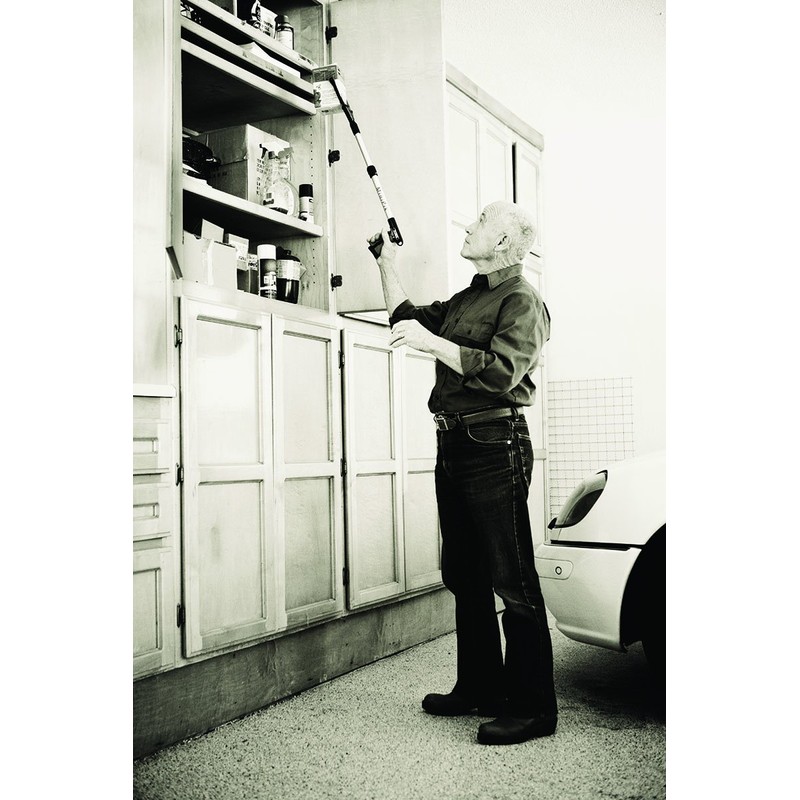 PikStik Classic C-361, Aluminum Reacher, Heavy-Duty Polycarbonate Jaw, Comfortable Pistol