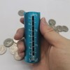Pool Metal Aluminum Quarter Coin Holder, Spring Loaded, 33 Coin