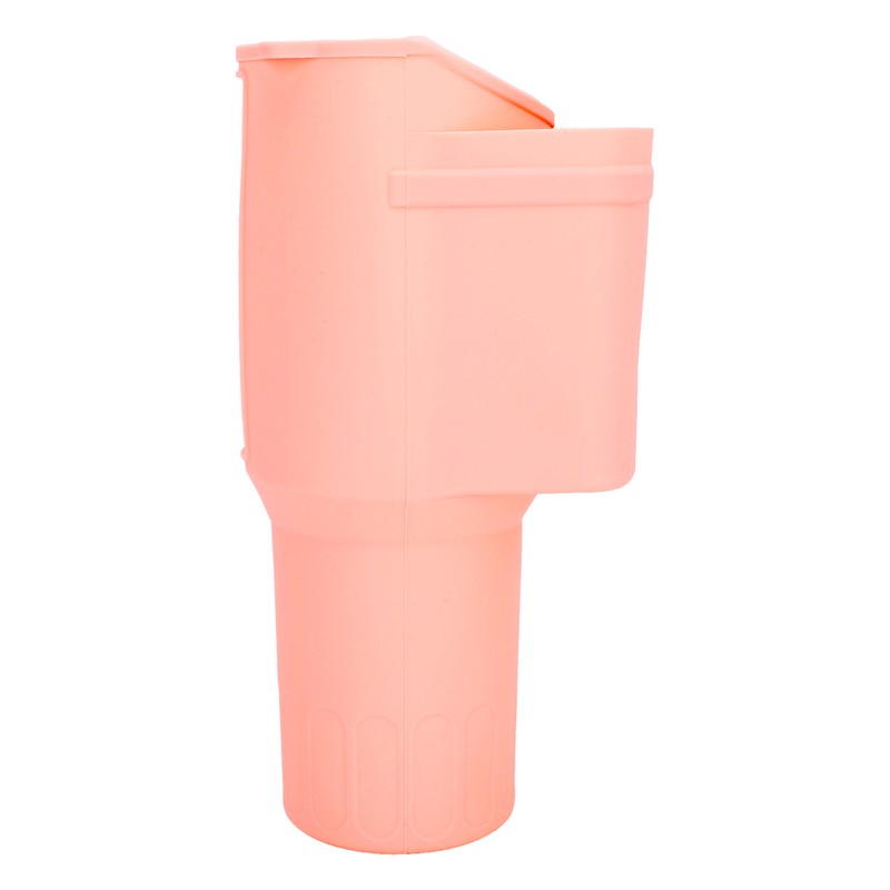 Cup Silicone Boot Sleeve with Pocket Chain Strap Flexible Soft