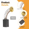 6 Pack 126984 Carbon Brush with Spring for Miller Welder