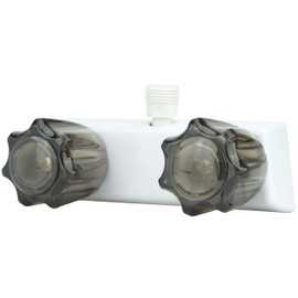 QSYZAIL RV Shower Faucet Replacement, 4" Camper Shower Faucet Valve Diverter for RV Inside/Outside Bathroom