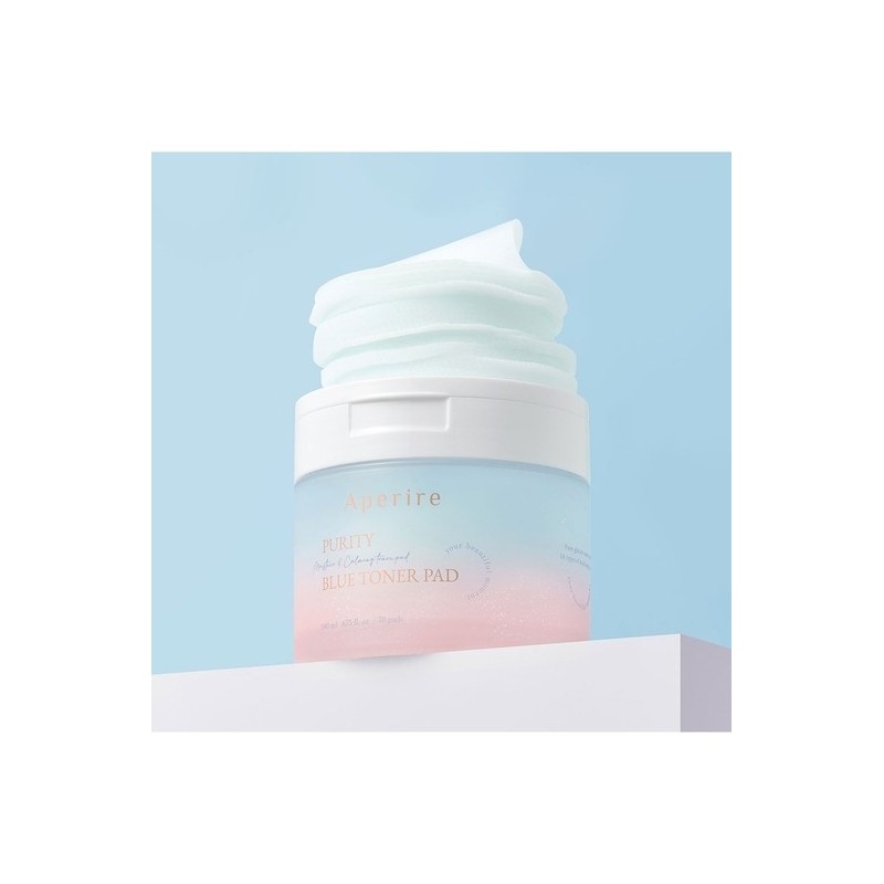 Pure Blue Toner Pad 140ml (70 sheets) / 순수 블루