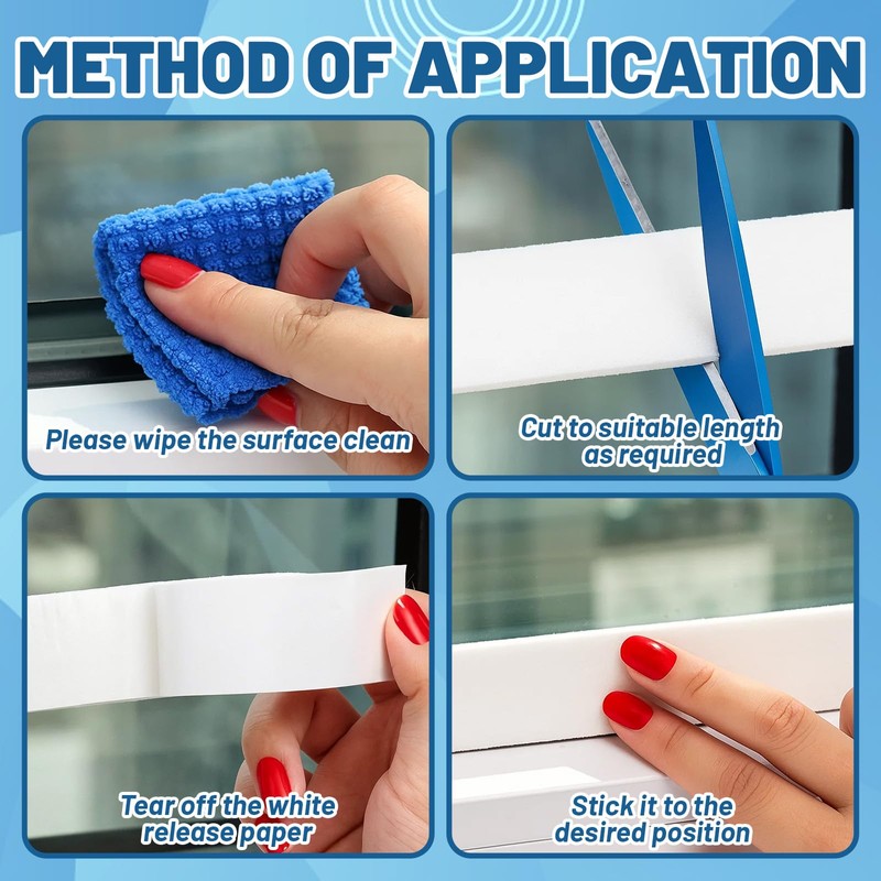 3.5 cm x 400 cm x 0.5 cm Window Condensation