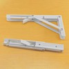 2 Pieces Heavy Duty Metal Folding Shelf Brackets – Triangular