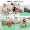 4 Pack 36” x 36” Extra Heavy Absorbency Washable Underpads,