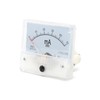 JESSINIE 85C1 DC Pointer Ammeter Analog Meter 50MA Rectangle Panel