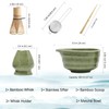 Matcha Whisk Set, Japanese Tea Bowl with Spout, Bamboo Matcha
