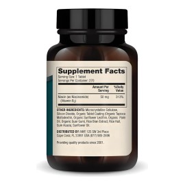 Dr. Mercola Niacinamide Vitamin B3 50mg 270tabs