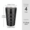 Beasea Stainless Steel Cups, 4 Pack 11.8 oz Stainless Steel