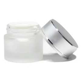 Meliars Pomadera Plata Cristal Matizada / Biselada 50 Grs (30 Pzs)
