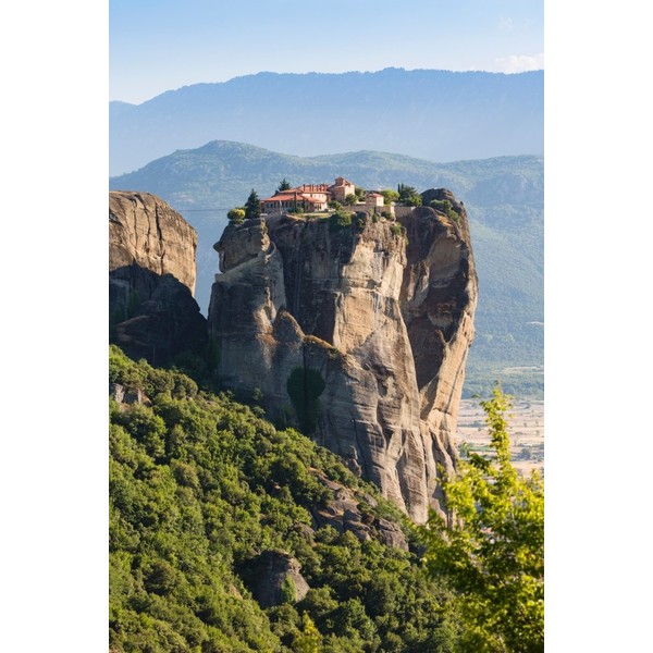 Meteora Thessaly Greece The Eastern Orthodox Holy Trinity Monastery (In