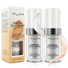 2PCS TLM Color Changing Foundation, Flawless Colour Changing Warm Skin