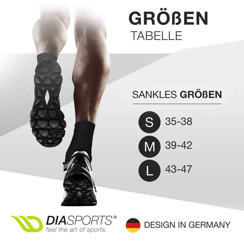 Sankles Foot Bandage for Men and Women (2 Pairs) -