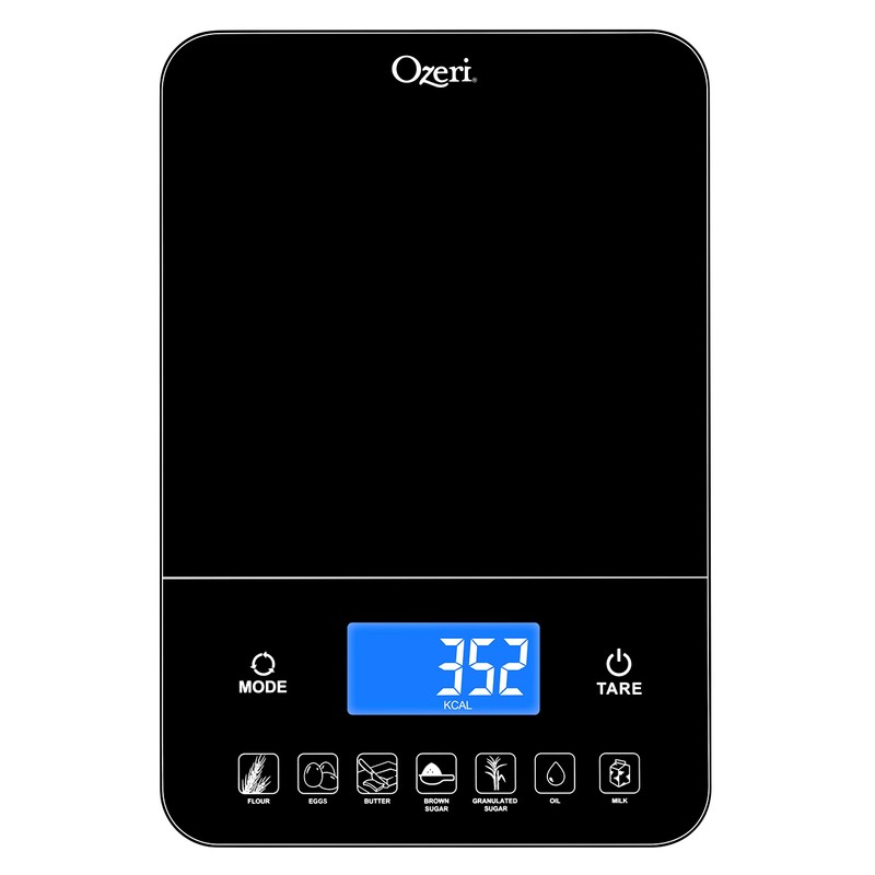 Ozeri Touch III 22 lbs (10 kg) Baking Kitchen Scale