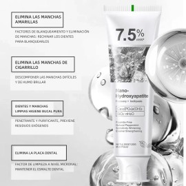 Crema Dental De Hidroxiapatita Sin Flúor 2 Piezas