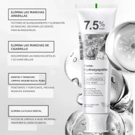 Crema Dental De Hidroxiapatita Sin Flúor 2 Piezas