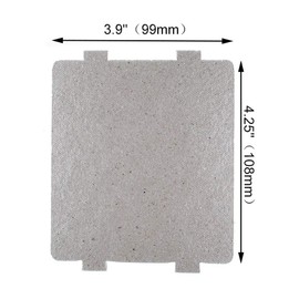 Waveguide Cover Compatible with Frigidaire 5304464061, Microwave Oven Repairing Part Mica Plates Sheets (2 Pack)
