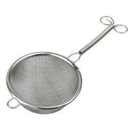 Pearl Metal Vegilive CC-1111 Tea Strainer, 2.6 inches (6.5 cm), Double Layer, Multiple Pattern, Made in Japan