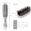【未体験の密着感】スカルプモイストブラシ rainbeaute ヘアブラシ シャンブーブラシ 頭皮ブラシ 2way シャンプー&アウトバス 髪の毛サラサラ