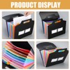 Operitacx Accordion File Organizer with Handle Expanding File Folder for