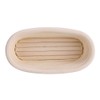 Handmade Unbleached Cane Banneton Dough Bread Baking Kit Brotform Oval