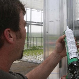 Accumetric, LLC 0103CL48 Boss 310 Industrial Silicone Sealant - Clear