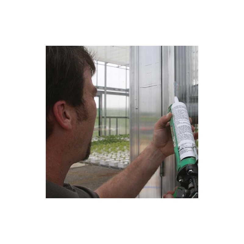 Accumetric, LLC 0103CL48 Boss 310 Industrial Silicone Sealant - Clear