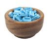 YANKEETRADERS Classic Pez Sour Blue Raspberry Unwrapped Candy Dispenser Refill,
