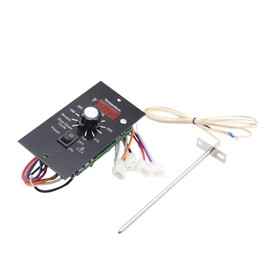 Digital Thermostat Kit Digital Thermostat Controller Replacement for Traeger Parts Replacement Pellet Grills, Digital Thermometer Pro Controller, with 7Inch RTD Temperature Sensor