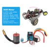 RC Brushless Motor ESC Set Professional Waterproof High Torsion 3650