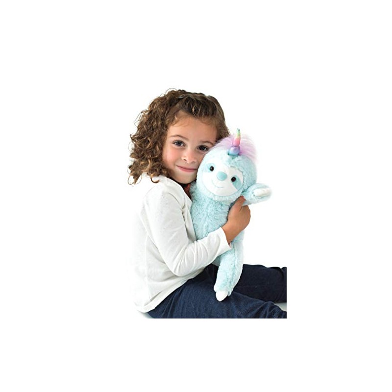 GUND Dazzle Slothicorn Plush Toy, Sloth Unicorn Stuffed Animal for