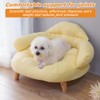 Dog Kitten Couch with Soft Removable Cushion, Portable Soft Couch