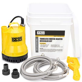 6699 Tankless Water Heater Flushing Kit Just add Vinegar Descaler Easy to Clean Water Heaters SUB 1600 KIT02