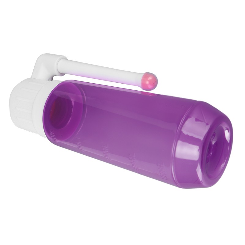 500ml Vaginal Washer ABS Reusable Portable Vaginal Irrigator for Female