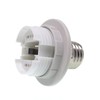 TWDRTDD E27 to G23/G24 Socket Adapter, E26/E27 Edison Screw to