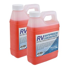 RecPro RV Antifreeze Concentrate -50°F Protection | 32oz Bottle Makes 1-Gallon | 1:3 Ratio | Non-Toxic (2-Pack)