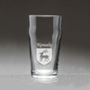 Kenealy Irish Coat of Arms Pub Glasses - Set of