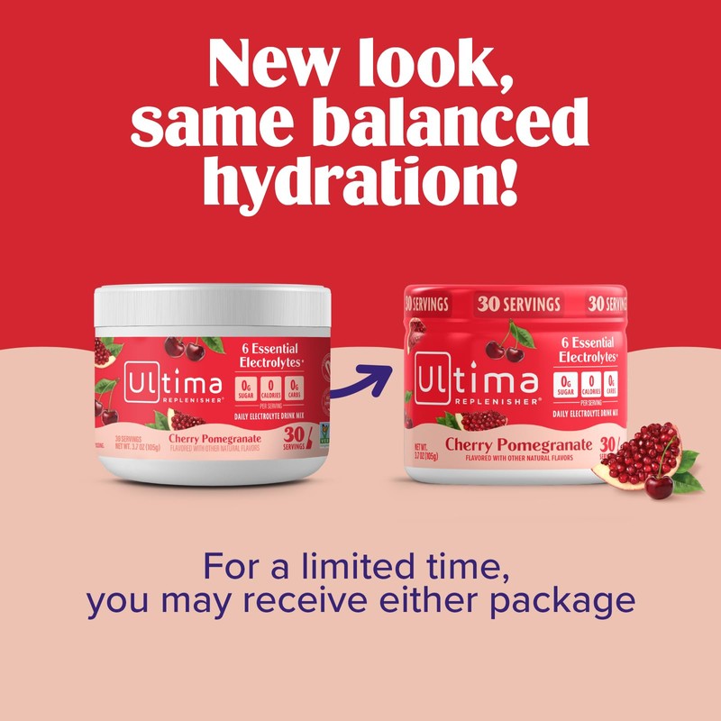 Ultima Replenisher Daily Electrolyte Powder Drink Mix – Sugar Free