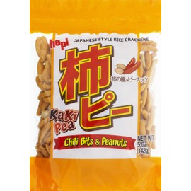 Hapi Kaki Pea Chili Bits, 5-Ounce (Pack of 6)