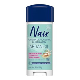 Nair Crema Depiladora Glides Away Argan Oil Probada Por Dermatólogos Ingredientes Naturales Piel Suave Tersa Hasta Semana